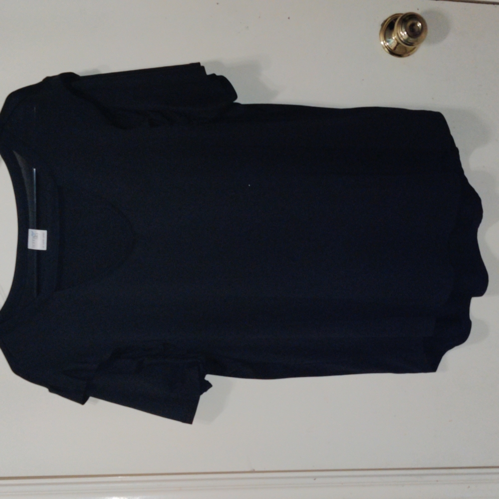 Plus size keyhole blouse
